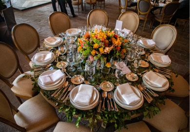 Mesa de banquete para boda Mesa de banquete para boda